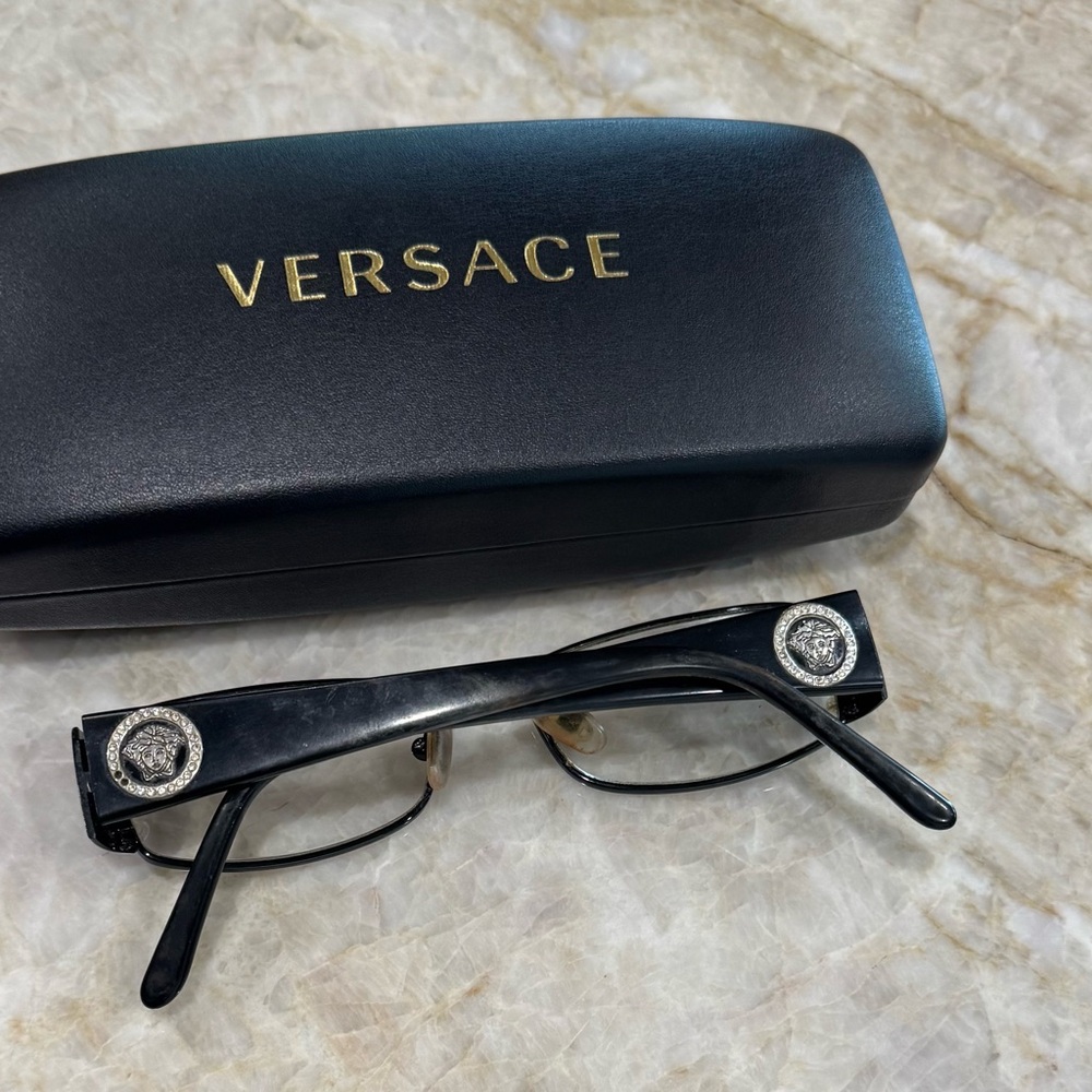 Versage Rectangular Eyeglass Frames Made In Italy… - image 4